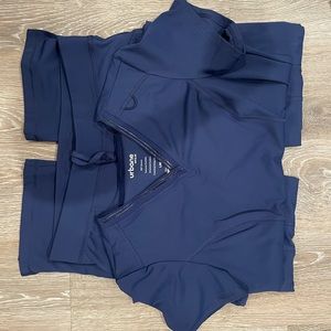 Urbane Impulse Scrub Set Navy Blue Large